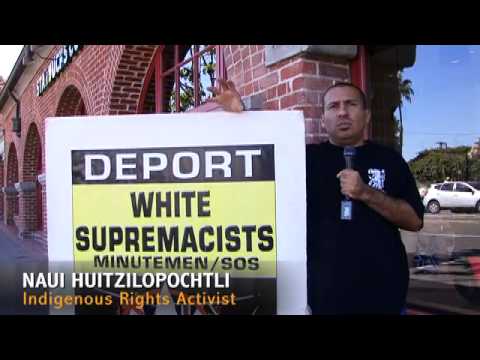 Protesters say 'Give us our land back!' - 2011-10-12