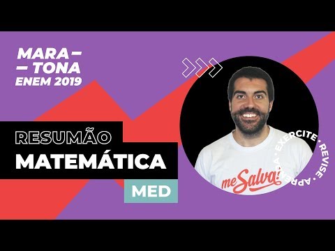 📈 RESUMÃO DE MATEMÁTICA MED - Maratona e Simuladão ENEM GRÁTIS