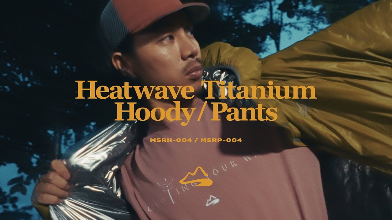 【promotion video】milestone 中綿アウター "Heatwave Titanium Hoody & Pants"