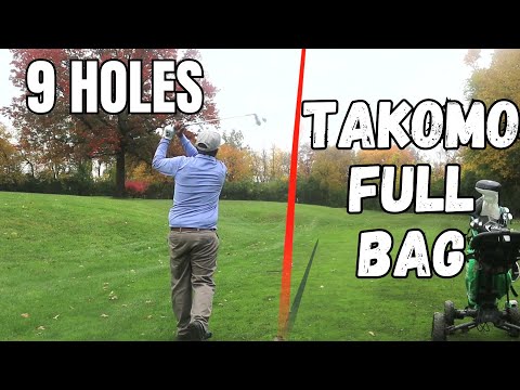 Golf FULL BAG of TAKOMO Equipment | Driver, Irons, and Wedges