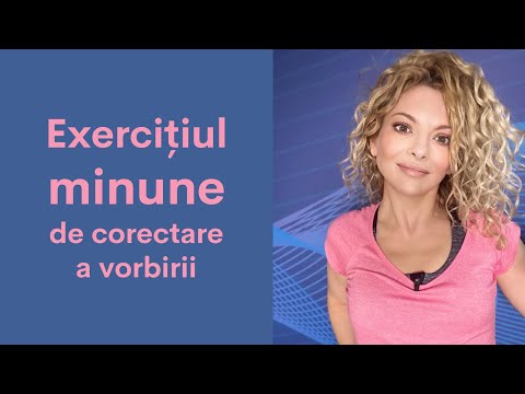 Exercițiul minune de corectare a vorbirii