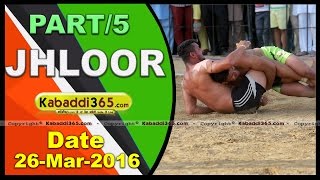 (1) Jhloor (Barnala) Kabaddi Tournament 26 Mar 2016