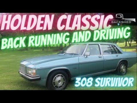 Ep8 308 V8 HOLDEN STATESMAN FIND WITH ONLY 107000km . PARKED FOR YEARS , BACK RUNNING AND DRIVING.