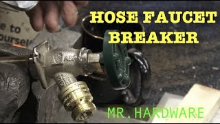 Vacuum Breaker Screw Broken, Stuck on Hose Faucet - Removal Tips