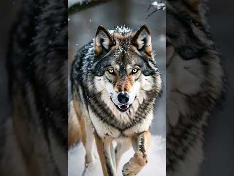 Can You Really Tame a Wolf?#polarbear #wolves #wildlife #wolf #domestication