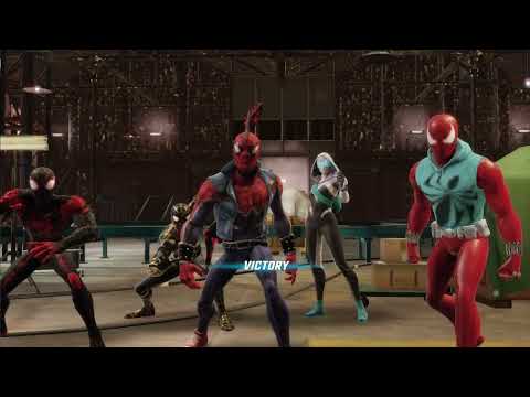 MSF - Full Web Warriors in Doom Raid