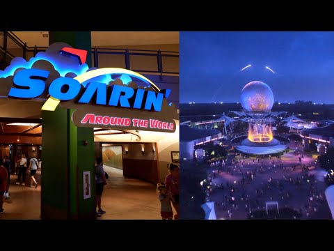 EPCOT Soarin' Around The World 2024 Complete Ride POV Experience in 4K | Walt Disney World Florida