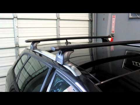 Audi A3 Sportback with Thule Rapid Podium AeroBlade Base Roof Rack by Rack Outfitters