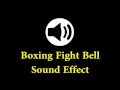 Boxing Fight Bell Sound Effect Cartoon Sound Effect Sfx Free