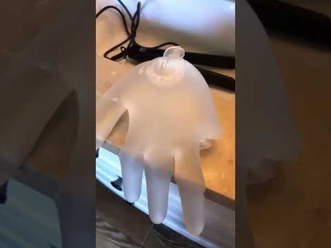 How to make a soft and squishy water glove! 🧤 😆