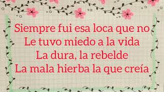 no sé vale llorar - Alejandra guzman//letra
