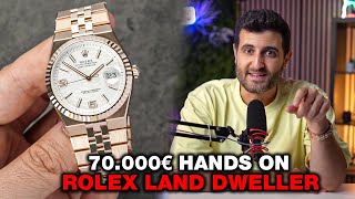 2025 REVIEW: Rolex Land-Dweller Rose Gold!