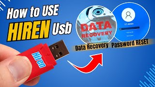 How to Use HIREN Bootable USB (Data Recovery & Password Reset) 2024