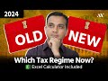 New Income Tax Slabs 2024 25 New Tax Regime Vs Old Tax Regime Calculation Budget 2024 Analysis