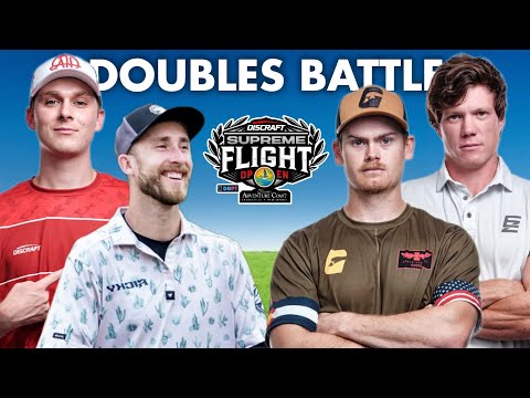 DOUBLES BATTLE ‼️ | EZRA & GOOSE VS RICKY & ADAM | Back 9