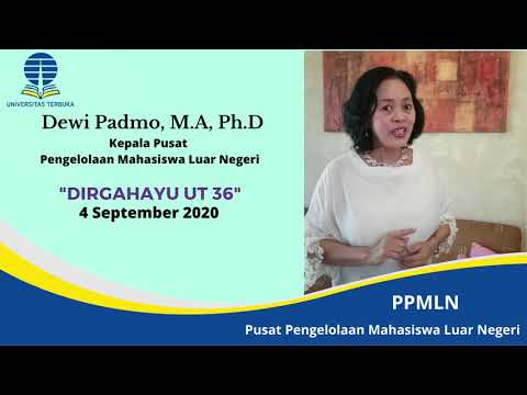 Sambutan Kepala Pusat Pengelolaan Mahasiswa Luar Negeri Universitas Terbuka