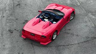 1999 Callaway C12 Speedster Rear Overhead