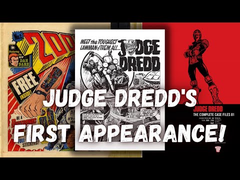 JUDGE DREDD First Appearance! | 2000 AD issue #2 (1977)