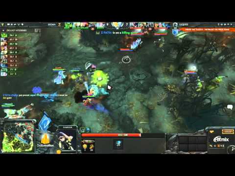Team Liquid vs Sigma Game 1   DOTA 2 Champions League   TobiWan & Capitalist