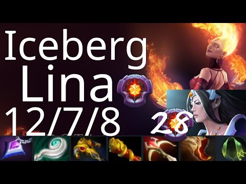 Iceberg Lina, Nikobaby Faceless Void vs Void Spirit, Luna, Sand King - for arrows - dota2