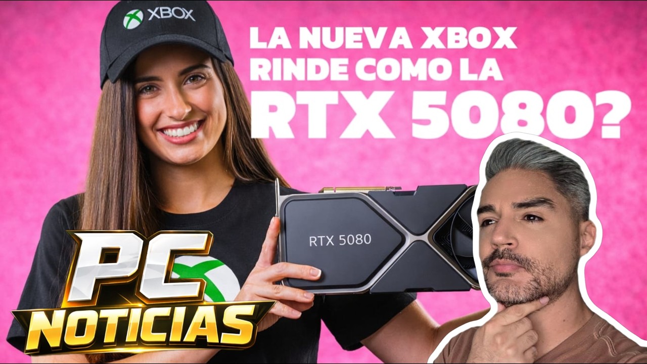 Windows 12 se pospone! la nueva Xbox rinde como una RTX 5080?! nvidia lanzará la RTX 5050 con 9GB!
