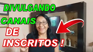 NOVO QUADRO DIVULGANDO CANAIS DE INSCRITOS!