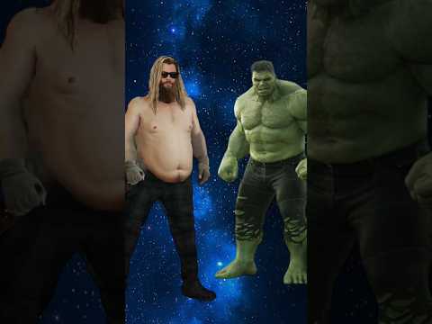 fatte Thor vs marvel and DC #marvelvsdc #thor #shorts #marvel #thorloveandthunder