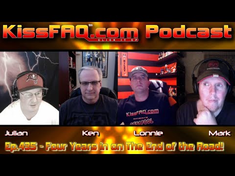 KissFAQ Podcast Ep.435 - Four Years in on The End of the Road!