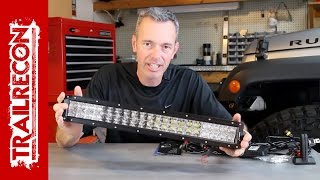 Auxbeam RGB LED 22 Light Bar Review