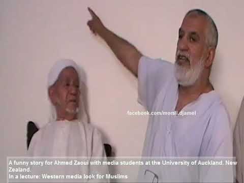 A funny story for Ahmed Zaoui