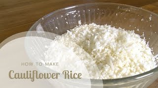 How to Make Cauliflower Rice or Cauliflower Couscous (With or Without a Food Processor)