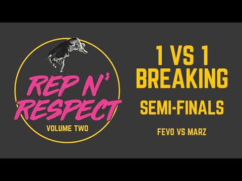 Rep N' Respect: Volume 2 • 1VS1 BREAKING SEMI-FINAL • Fevo vs Marz