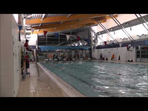 Finswimming Gala 2013 in Bristol. Heat 20: 50m Surface