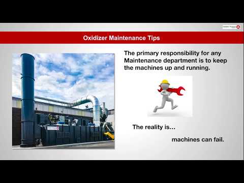 Thermal Oxidizer Maintenance Tips - Catalytic Products International (CPI)