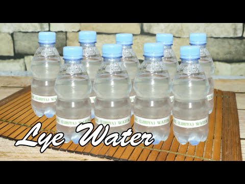 Lye Water | Lihiya | How To Make A Homemade Lye Water