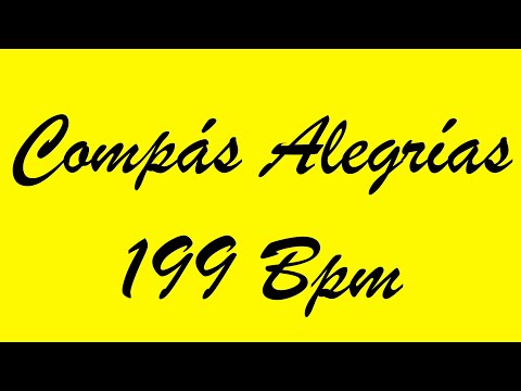 Compás Alegrías 199 Bpm - Bases Flamencas