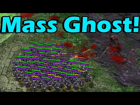 Why Mass Ghost is One of the Top 3 Zerg Wars Strategy! SC2
