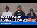 Notre Dame Lands 4-Star WR, No. 2 Recruiting Class in Nation | CBS Sports HQ