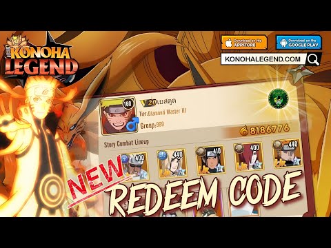 Konoha Legend - Ninja AFK mobile New! VIP Honor Gift Code 🎁 #14 TOP Naruto Mobile Game🔥🔥 android/iOS