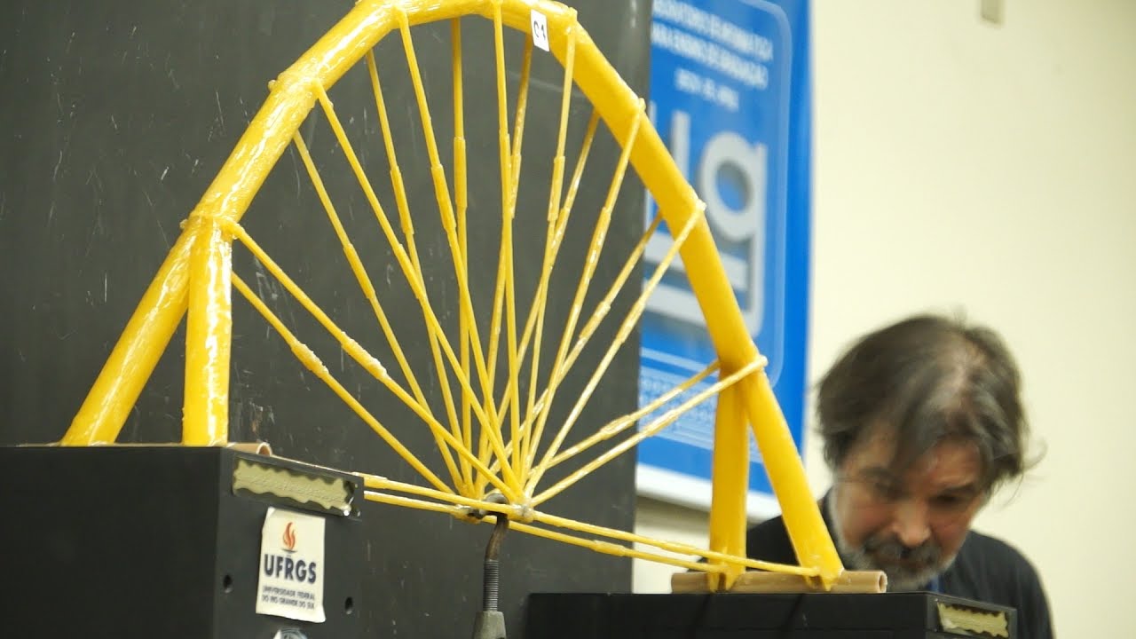 Acontece na UFRGS - XXVII Competição de Pontes de Espaguete