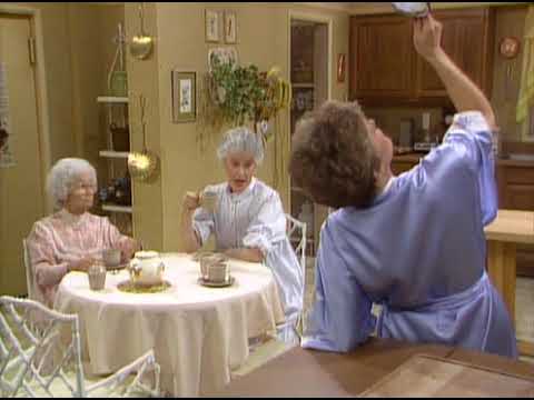 Golden Girls clip: Blanche looks into a mirror
