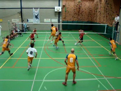 Landstede H4 Volleybal vs Reflex H3 04-10-08