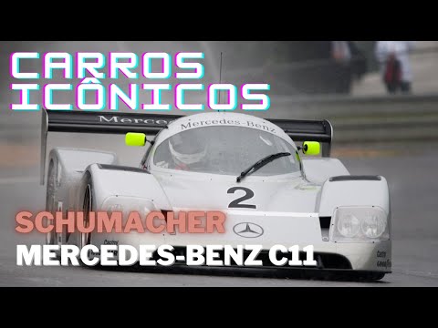 Thumbnail for Carros Icônicos - Mercedes-Benz C11 de Michael Schumacher no oval de Jacarepagua by Mercedes-Benz C291
