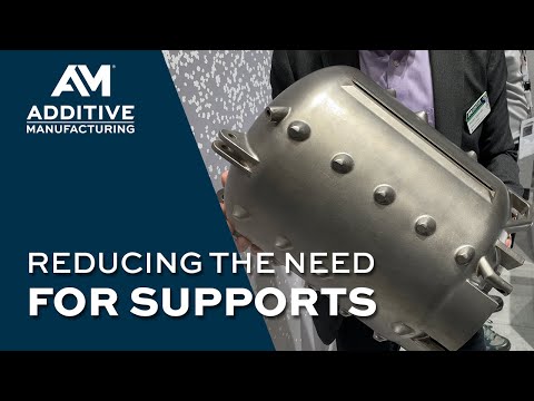 Spacecraft Propellant Tank 3D Printed in One Piece Without Supports