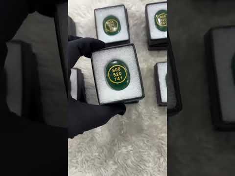 Green Jade Stone Zibu Symbol & Grabovoi Numbers