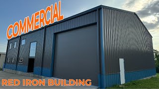 50'x80' Pre-Engineered Commercial Metal Building in Texas | Office She