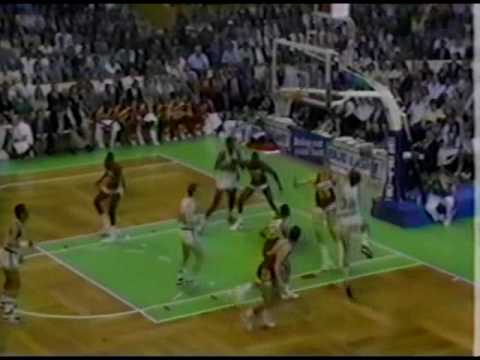 Larry Bird 36/10/5 vs. Hawks - 1986 ECSF (Celtics 24-0 run)