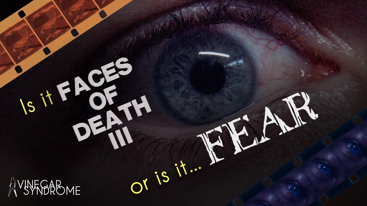 Miniature de la vidéo “Winding Through: FACES OF DEATH III (aka FEAR)” from the Vinegar Syndrome Film Archive du film Face à la mort III