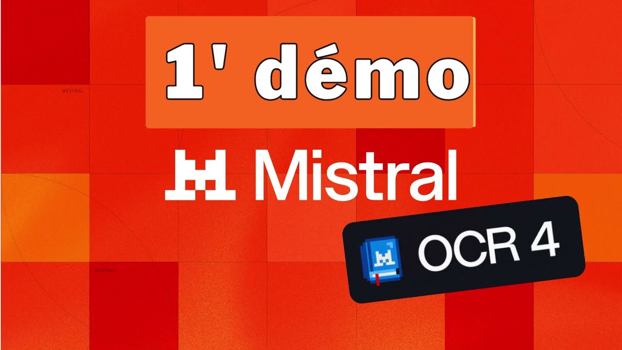 Aperçu de la vidéo : Mistral OCR 4, extraction et localisation dans vos documents