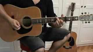 Video thumbnail for Ibanez Concord 627J 1977 Japan Vintage Martin D45 Copy Soundcheck by Tamás Pógyor